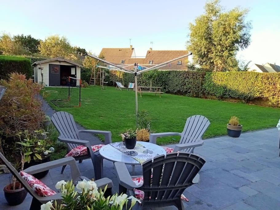 Вилла Soleil D'Opale Et Son Grand Jardin Вимере Экстерьер фото